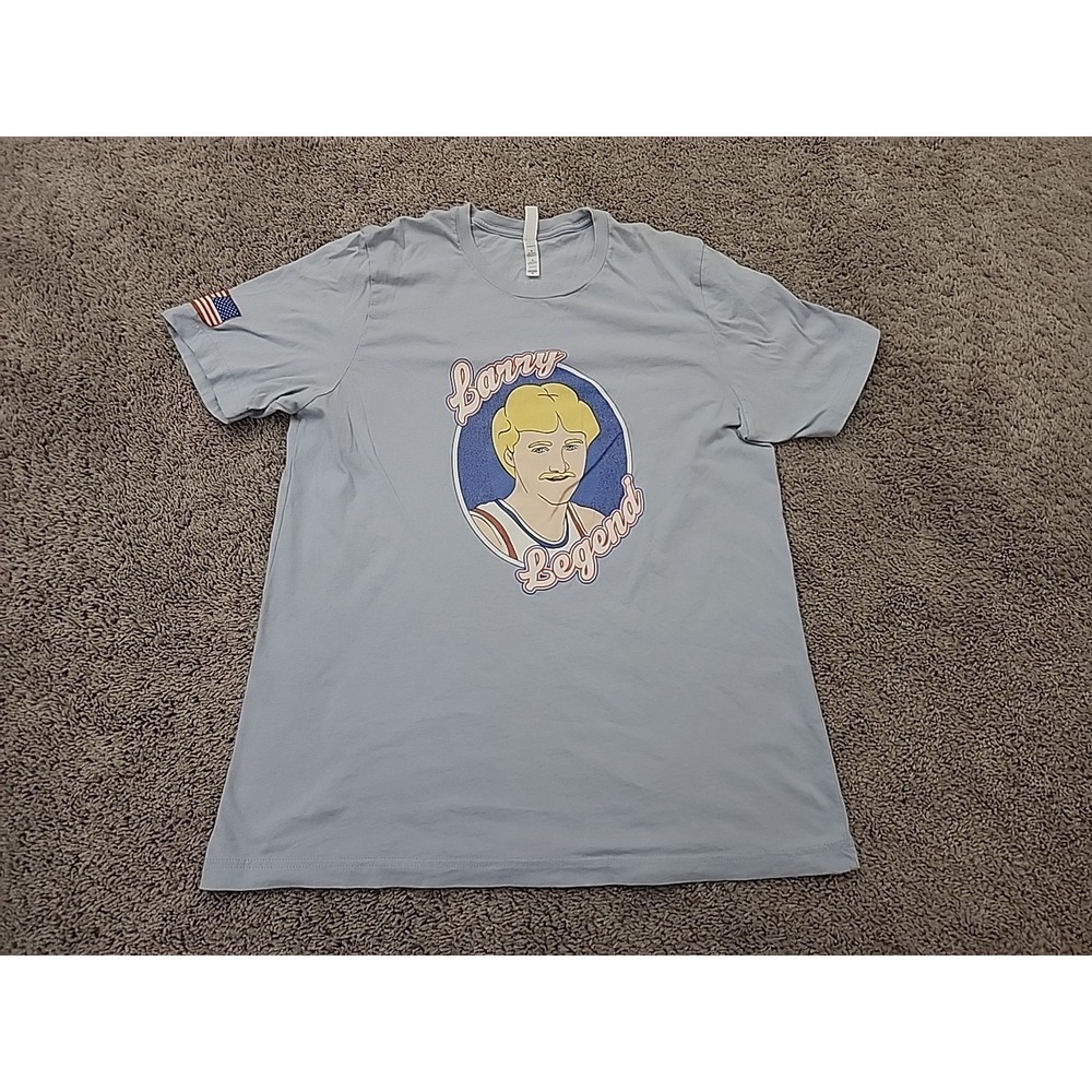 Larry Legend T‎ Shirt Mens XL American Flag Bella+Canvas Barstool Sports Merch
